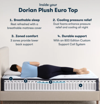 Serta Dorian Plush Eurotop