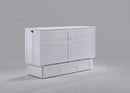 Night & Day Murphy Cabinet White Clover Murphy Cabinet Bed